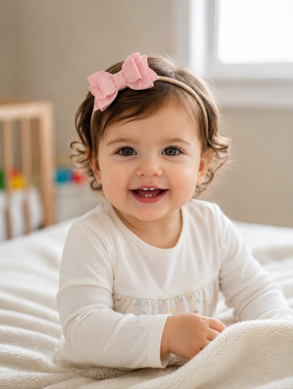 Charming Bow Headband for Girls Set Of 3🎀✨
